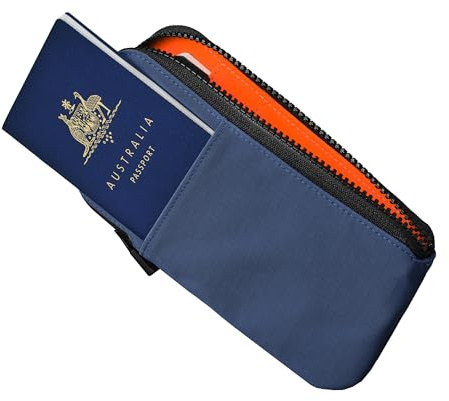 ALPAKA Zip Travel Wallet – Reisebrieftasche mit RFID-Schutz | 3 Innenfächer, 2 Kartenfächer, YKK-Reißverschluss, leise, recyceltes Material