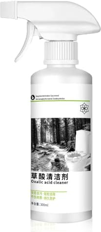 Mehrzweck-Oxalsäure-Fleckenentfernungsspray, Oxalsäure Reiniger 300ml, Multi-Purpose Oxalic Acid Stain Remover Spray, küchenreiniger fliesen reiniger ölfleckentferner (1)