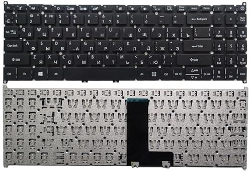 LXCOZED Russisch/US/Spanisch/Latein Laptop Tastatur für Acer für Aspire 5 A515-54 A515-54G A515-56 A515-56G A515-52 A515-52G A515-53 A515-55(Non-Original RU)