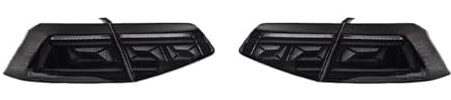 Vekoro Rücklichtbaugruppen Auto Rückleuchten Für Volkswagen Für Passat B8 2015-2020 Upgrade Modifizierte(Smoke)