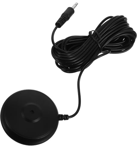 NUOBESTY Calibration Microphone Audio Measurement Device with 3.5mm Plug for Desktop Computer, Reducing Background Noise, Plug and Play, Suitable for Live Streaming and Gaming, Plastic