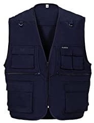 Planam Outdoor Herren Weste Sommer Weste marine Modell 1411 Größe S