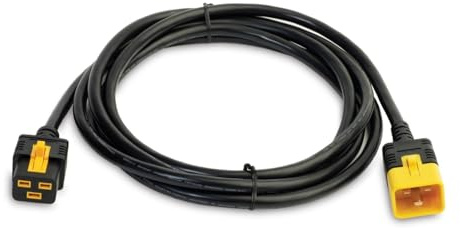 APC Power Interconnect Cord. Power Cord Locking C19 To C20 3.0M Upscbl. 10 Ft -Iec 60320 C19 - Iec 60320 C20 - 16 A - Black