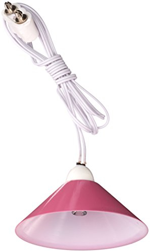 Kahlert Licht 10598 - Minipuppenzubehör - Hängelampe mit LED, rosa