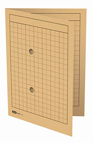 Elba Umlaufmappe, A4, 2 Sichtlöcher, Recyclingkarton, chamois, 50 Stück