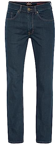 Oklahoma Jeans Herren Straight Jeans R140, Blau (Overdyed 004), W32/L34