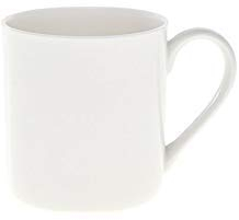 Set of 6 FINE Bone China Large White Balmoral Mugs Free UK Postage, 12 fl oz