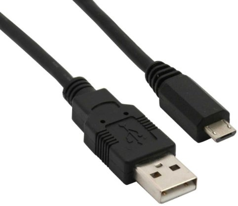 Micro-USB 2.0 Kabel, USB-A Stecker an Micro-B Stecker, 1m