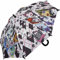 Kinderschirm mit Automatik - Monster High - Shattered White