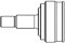 GSP 844002 Gelenksatz, Antriebswelle