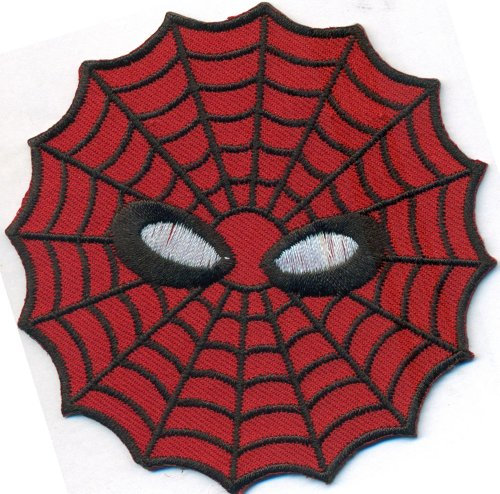 Spidernet, Spider Man, Costume Uniform Mask Iron on patch Badge