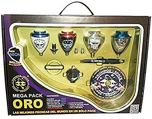 Xtreme Mega Pack ORO Neon Kreisel Koffer Neon Gold (Space 00800041)