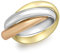CARISSIMA Damen-Ring 9 kt (375) Gold (3 Farben) 54 (17.2)
