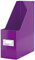 Leitz 604700 3er Sparpack Archiv-Stehsammler Click und Store, A4, Graukarton (3, violett)