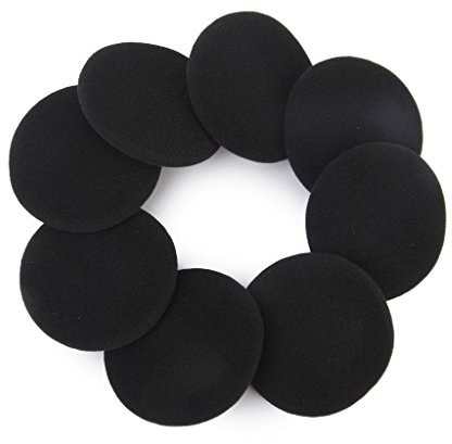4 Paar 60mm Ersatz Ohr Schaum Ohrhörer Pad Abdeckungen für Headset Kopfhörer