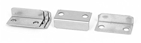 sourcing map 5pcs Schrank Schublade Lock Verschluss Schließbleche Silberton 29mm Länge DE de