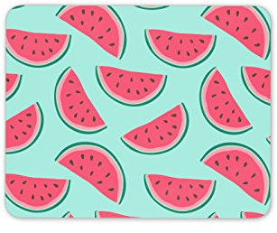 Funky Watermelon Print Mouse Mat Pad - Melon Fruit Summer Gift Computer #13203