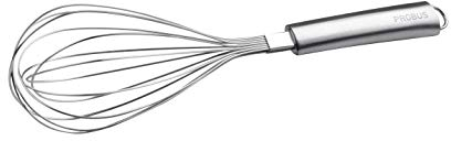 Probus Schneebesen 32 cm, Rührbesen aus hochwertigem Edelstahl mit ergonomischem & abgerundetem Griff, spülmaschinengeeignet, aufhängbar, Ø Ballon ca. 6cm (Farbe: Silber), Menge: 1 Stück