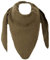FASHION YOU WANT XXL Schal flauschig schal-tuch damen dicker dreieckstuch groß Wolle UNI Farben kuschelig (khaki)