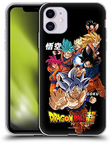 Head Case Designs Officially Licensed Dragon Ball Super Goku Universe Survival Characters Soft Gel Case Compatible With Apple iPhone 11