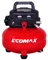 ECOMAX Air Compressor, Portable Air Compressor, 6 Gallon, Pancake Air Compressor, Max 150 PSI, 2.6 CFM @90 Psi, Oil Free Small Electric Air Compressor for Car, Home and Jobsite, Red Model: 0210673