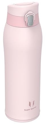 Super Sparrow Gourde Isotherme - INOX Bouteille Isotherme - 750ml - Mug Isotherme Étanche - Gourde Enfant sans BPA, pour Sport, Voyages, L'école, Bureau, Gym