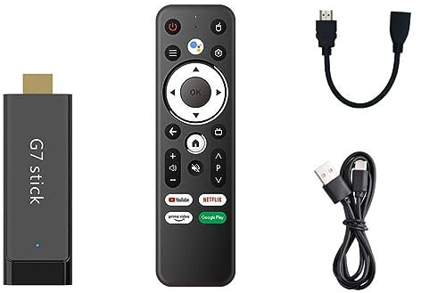 HikginsG7 S905Y4 4K TV Dongle 2GB+16GB Android 11.0 Smart TV Box 2.4G 5G WiFi Bluetooth Media Player Set Top Box Easy to Use