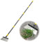Garden Shovel, Multifunctional Flat Garden Cleaning Tool 199 cm with Adjustable Length Ergonomic Handle, Gardening Scraper Long Handle for Weeding, Scraping, Ice Remove