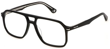 Police VPLN21 SHINY BLACK 56/16/145 Unisex Brillen