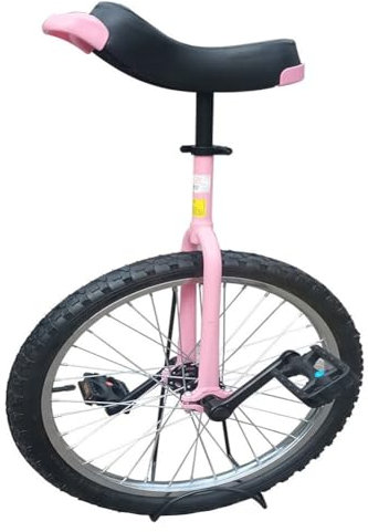 Outdoor-Einrad Einrad-Fahrrad | Einrad for Kinder, tägliche Fitnessübungen, Fahrradübungen, Gleichgewichtstraining, Talentshows, Hobbys usw., Einräder for Erwachsene ( Color : Pink , Size : 18inch )