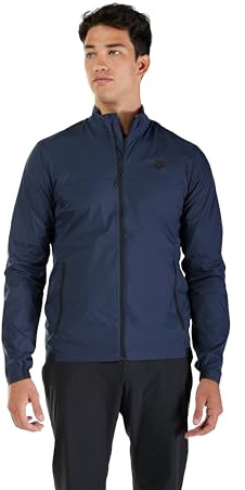 Fox Racing Herren Ranger Wind Jacket Jacke, Mitternacht/Ausflug, einfarbig (Midnight//Getaway Solids), Large
