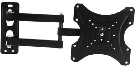KONTONTY Universal Tv Mount 14-42 Inch Lcd Tv Bracket Rotated Stretchable Holder Easy Install Tv Wall Mount for Hdtv Black