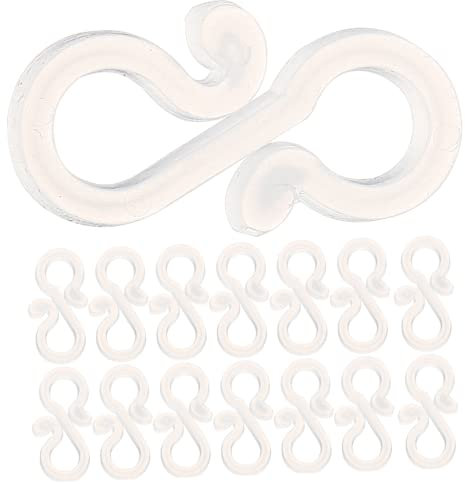 CIMAXIC 100stücke Outdoor Led Lichterkettenhaken Wiederverwendbare Lichtaufhängernadeln Dachrinnenlichterkettenclip Für Aussenbeleuchtung