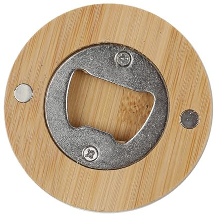 Ouvre-Bouteilles de Bière | Ouvre-Bouteille Magnétique Aimanté pour Frigo,Magnet de Cuisine Design Rond - Cadeau pour Invités de Mariage - Accessoire de Bar et Événements Festifs