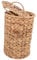 ABOOFAN Corbeille à Déchets Osier Naturel Couvercle Panier de Rangement Décoratif Rattan pour Bureau Chambre Salle de Bain Salon