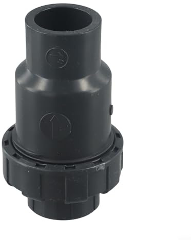 Clapet anti-retour en PVC de 32 mm conçu pour une intégration parfaite avec la plomberie existante