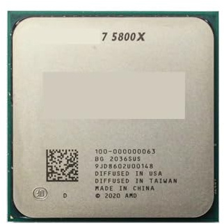 7 5800X R7 5800X 3.8 GHz Eight-Core 16-Thread CPU Processor 7NM L3=32M 100-000000063 Socket AM4