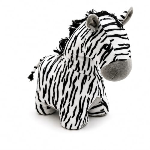 Zebra Door Stopper, Weighted Fabric Decorative Door Stop Nursery Kids Room | Free Standing