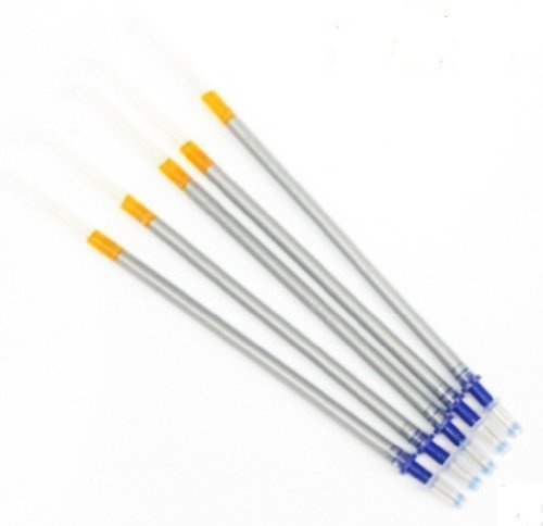 HAND Clear Mark Silver Pen Leads Ideal Marking on Fabric Leather Shoe Making - 5 Leads Per Pack