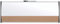 Nobo Kleines Magnetisches Whiteboard mit Kork-Notiztafel, Gewölbter Rahmen, Wandmontage, Hochformat oder Querformat, Zuhause/Büro, 585 x 430 mm, 1903810