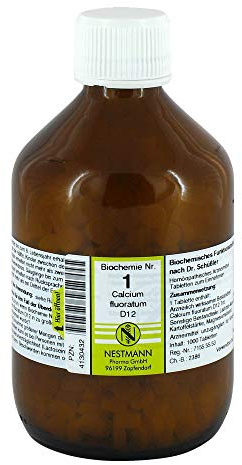 Biochemie 1 Calcium fluoratum D 12 Tabletten, 1000 St