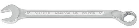 MATADOR Ringmaulschlüssel 60 mm | Ringschlüssel gekröpft | Schraubenschlüssel | Gabelringschlüssel DIN 3113 Form B | Spanner | MATADOR Werkzeug Nr. 01900600