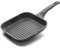 LACOR - 24125 - Asador Acanalado Eco Piedra, Antiadherente TRIcapa Ecológico, Para todo Tipo de Cocinas, Apto para Lavavajillas, Aluminio Fundido, 24 cm - Negro