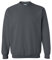 Gildan Felpa Girocollo In Pile, Modello G18000, Felpa Uomo, Grigio (Dark Heather), XL