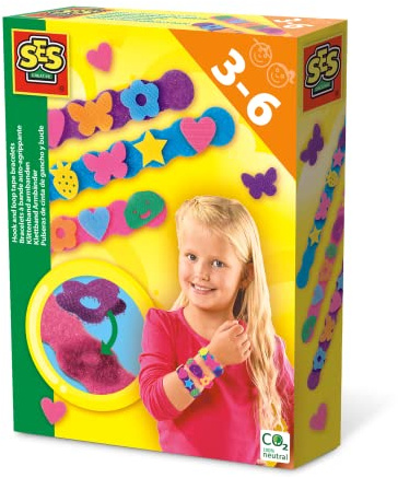 SES Creative 14833 Hook and Loop Tape Bracelets