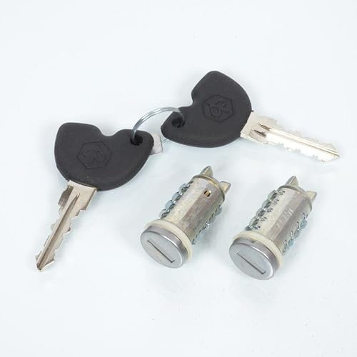 Kit serratura originale scooter Piaggio 50 Fly 2 bar e 2 chiavi
