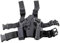 Verstellbarer Oberschenkel Tiefziehpistolenholster Taktisches Airsoft Drop Leg Holster mit Magzine-Tasche für Glock 17 19 22 23 31 32
