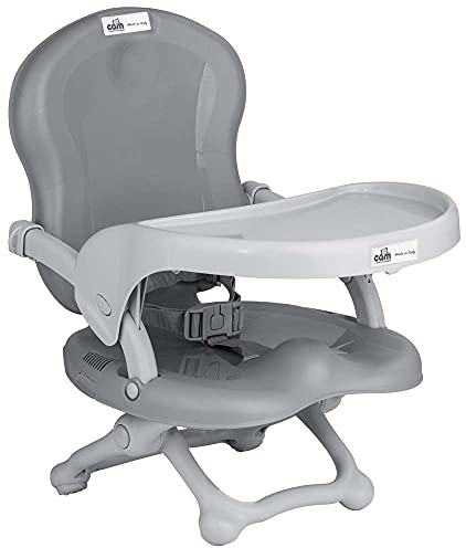 CAM Il Mondo del Bambino - art.S332/P21 - Rialzo da sedia Smarty - made in Italy - ideale da 6 a 36 mesi - GRIGIO