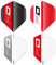 Red Dragon Hardcore Selection Pack, extra dicke Standard-Dartpfeil-Flights, RD