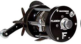 Fladen Maxximus 665 High-Speed Multiplier Fishing Reel (right)